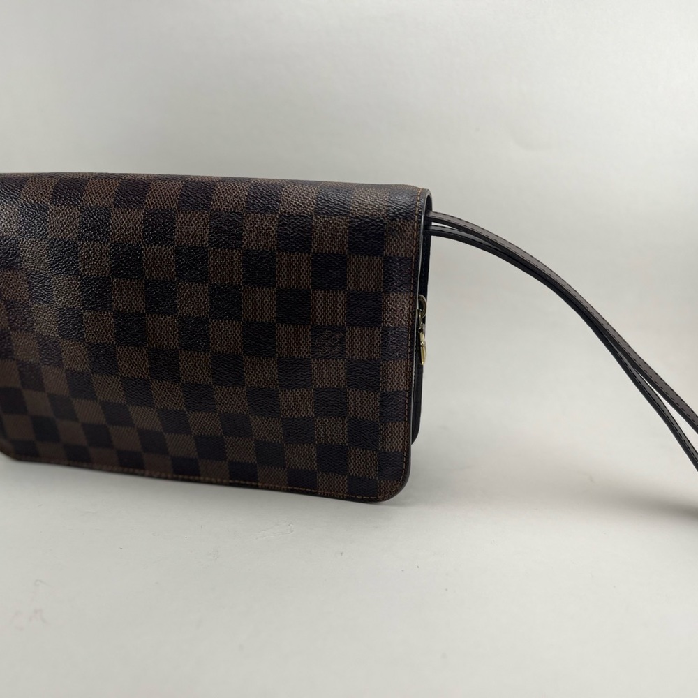 Louis Vuitton Damien Ebene Pouchette Saint Louis Clutch